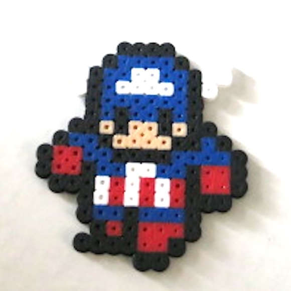 Perler Avengers Keychain or Magnets - Picture 3 of 8